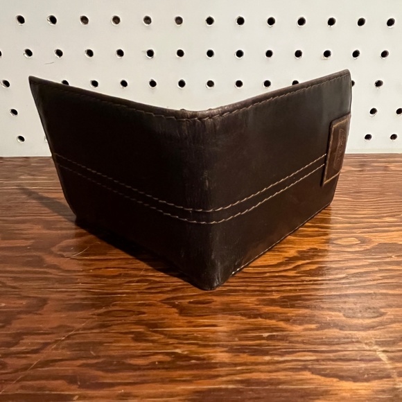 Dickies Wallet Brown With Middle Fold - Picture 4 of 6